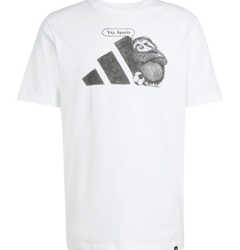 Мъжка тениска  M Spw Yay - размер JL9256 - бяла - adidas