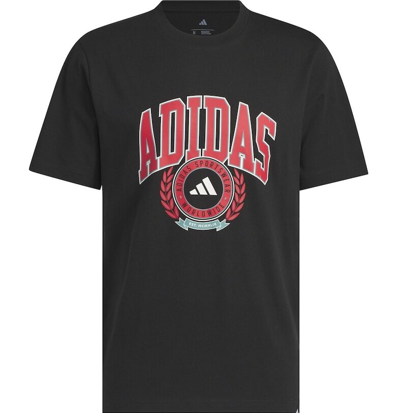 Мъжка тениска  M Vsty Crest T JV8443 - черна adidas