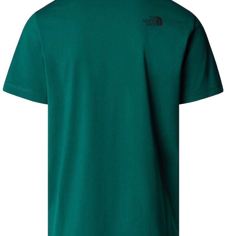 Мъжка тениска  NF0A8A6M6GI1 - памук/полиестер - зелена The North Face