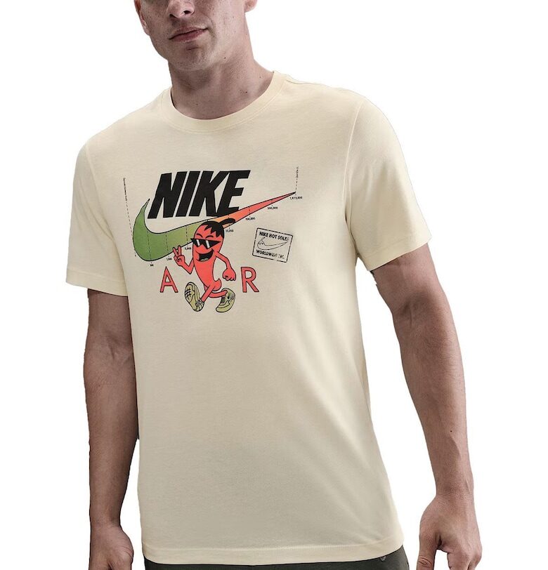 Мъжка тениска  Tee Oc Med Gfx Segb HQ9258114 - бежова Nike