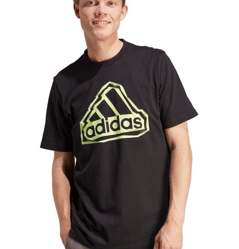 Мъжка тениска  Черна - Памук adidas