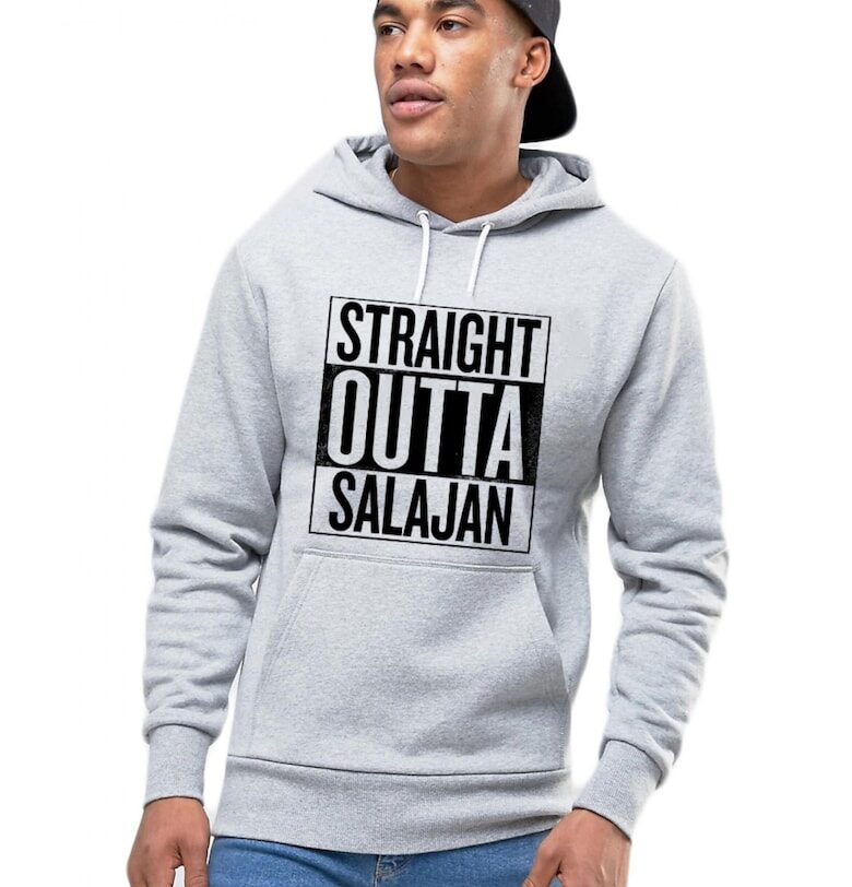 Мъжки суитшърт - Straight Outta Salajan THEICONIC