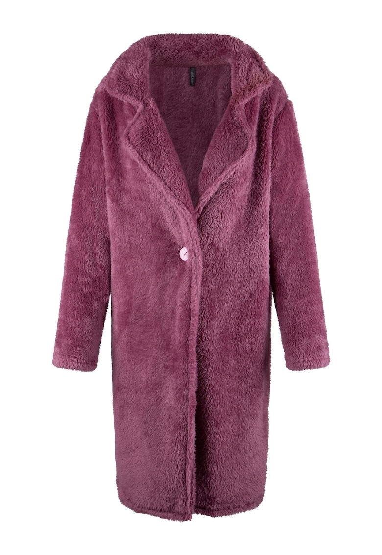 Мъхест халат с джобове LingaDore