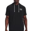 Мъхесто худи Rival с къси ръкави Under Armour