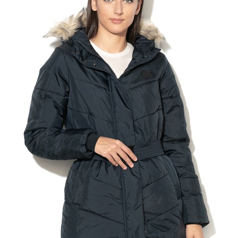 Непромокаемо зимно подплатено яке Lilona с качулка Hummel