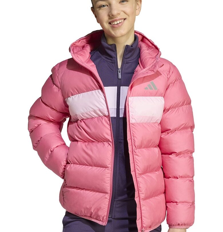 Непромокаемо зимно яке с капитониране adidas Sportswear