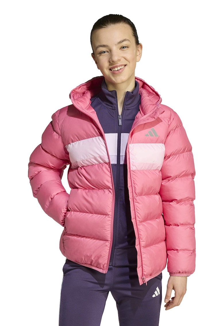 Непромокаемо зимно яке с капитониране adidas Sportswear