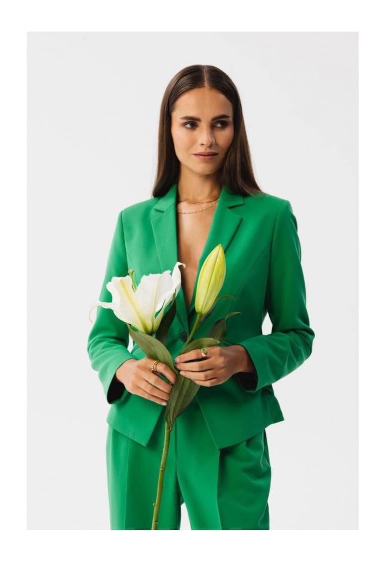 Официално дамско сако - Guelon - светло зелено Stylove