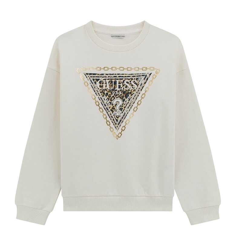 Памучен суитшърт с лого GUESS KIDS