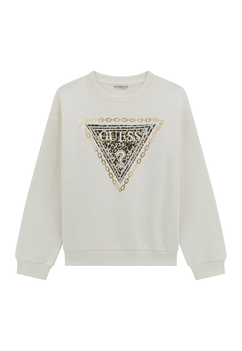 Памучен суитшърт с лого GUESS KIDS