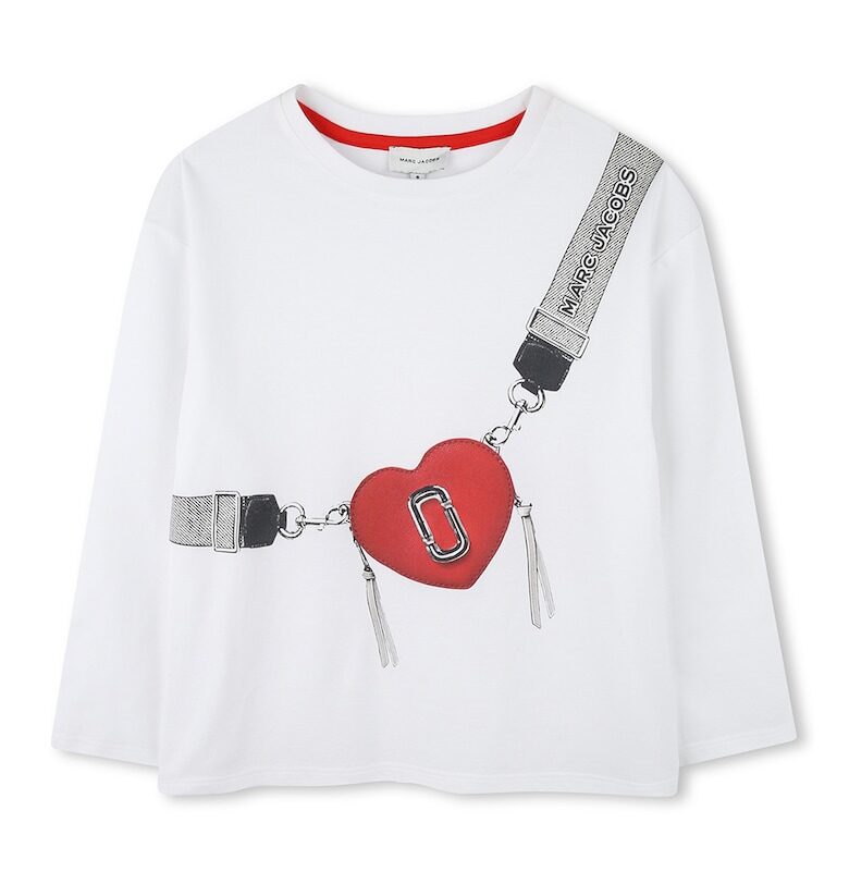 Памучна блуза с фигурален принт Marc Jacobs