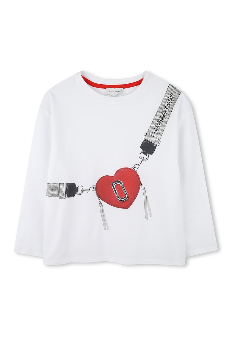 Памучна блуза с фигурален принт Marc Jacobs