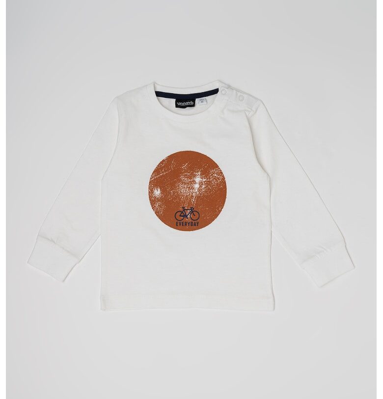 Памучна блуза с фигурален принт Sarabanda