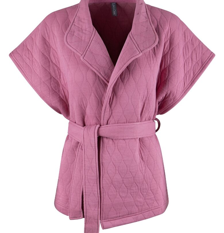 Памучна горна пижама с колан LingaDore