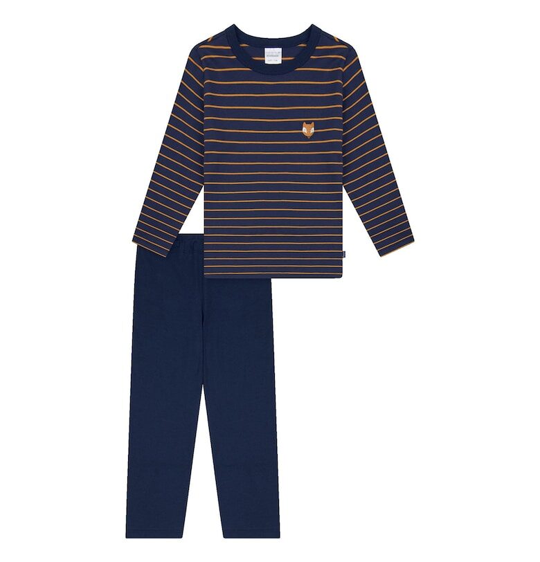 Памучна дълга пижама Schiesser