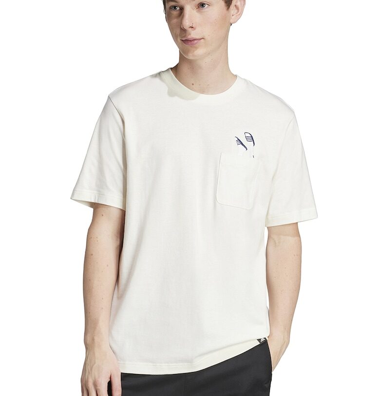 Памучна тениска Lounge Slide adidas Sportswear