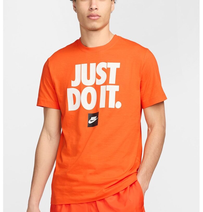 Памучна тениска Sportswear с шарка Nike