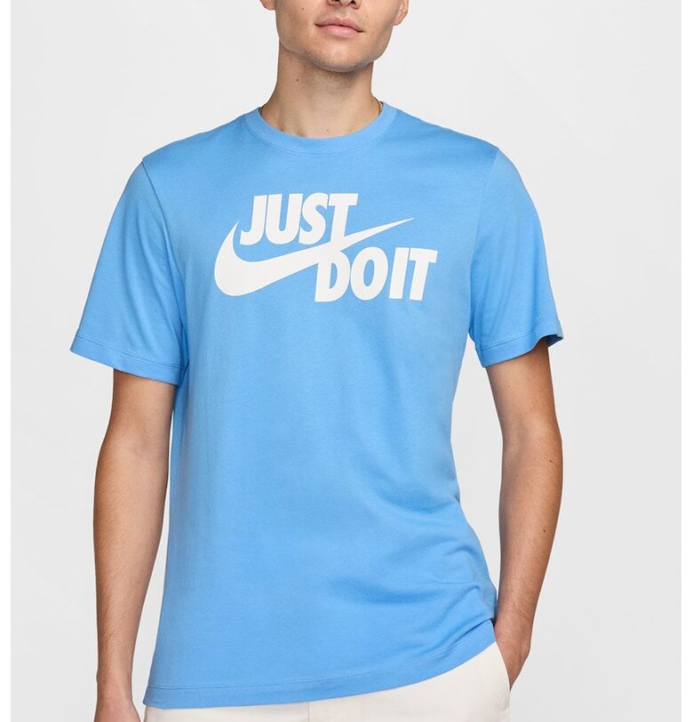 Памучна тениска Swoosh с лого Nike