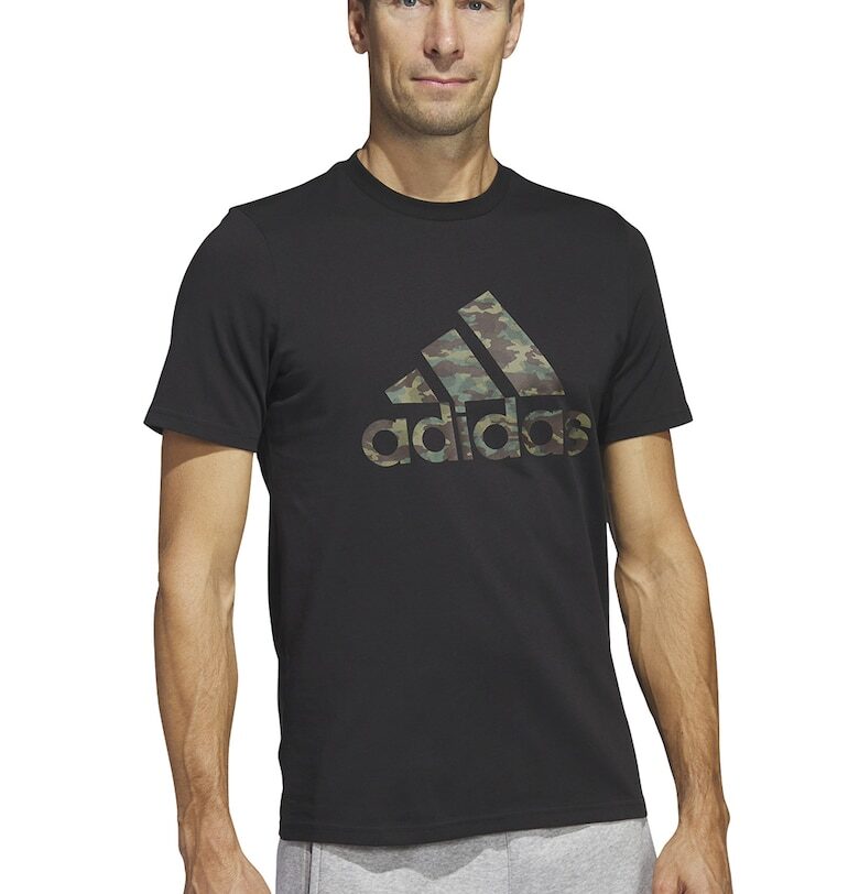 Памучна тениска с лого adidas Sportswear