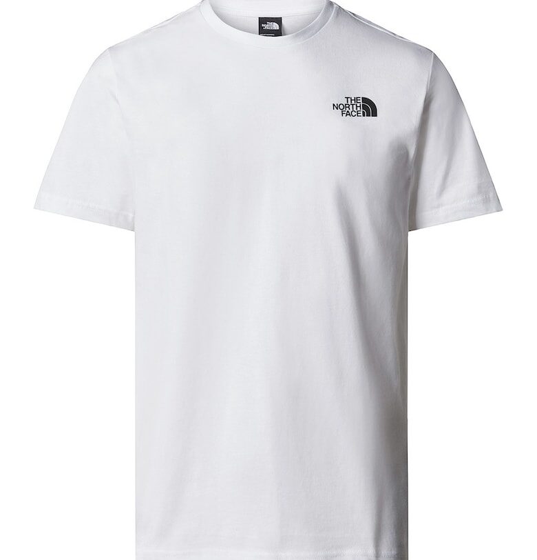 Памучна тениска с лого на гърба The North Face