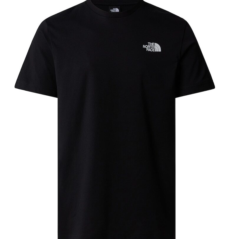 Памучна тениска с лого на гърба The North Face