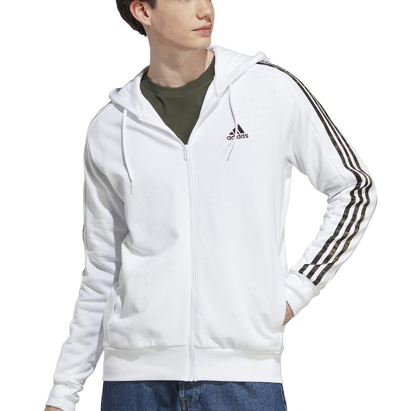 Памучно худи Essentials с 3 ивици adidas Sportswear