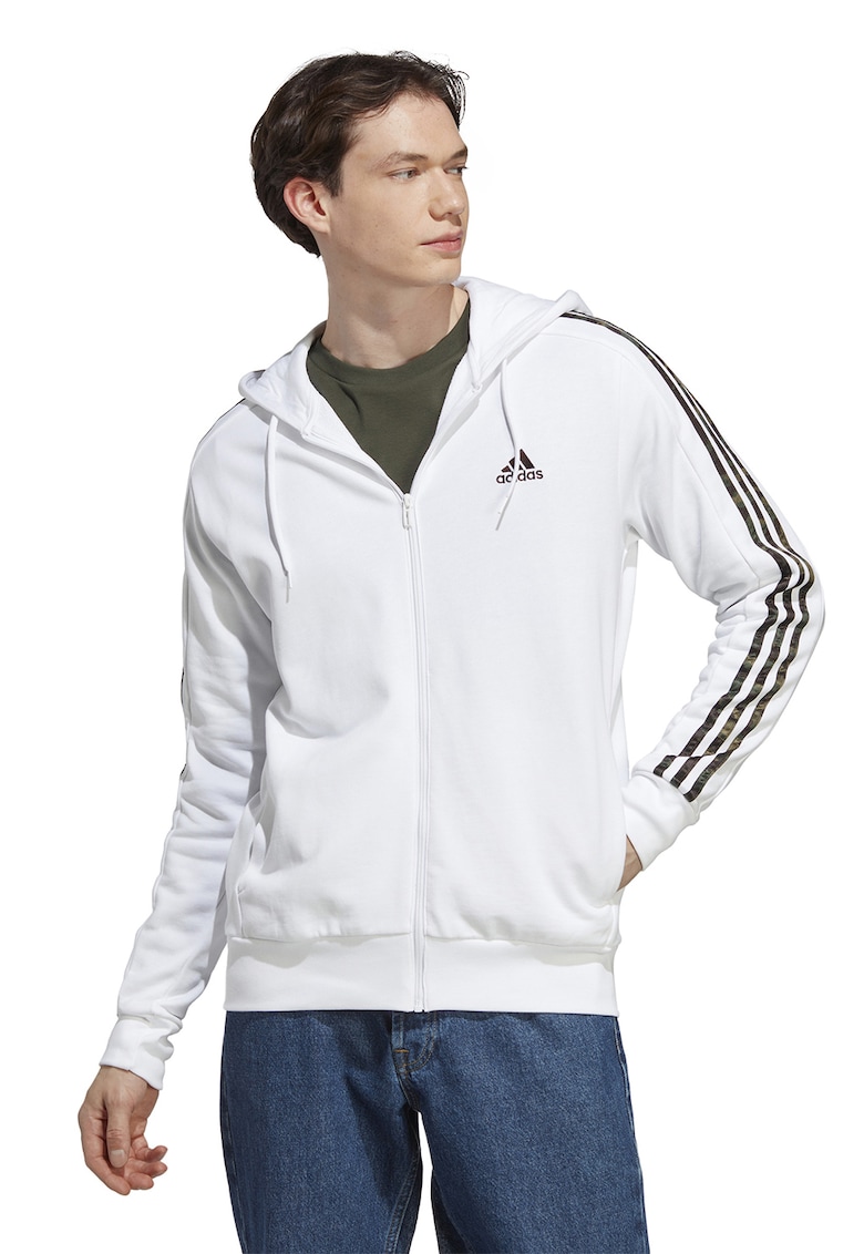 Памучно худи Essentials с 3 ивици adidas Sportswear