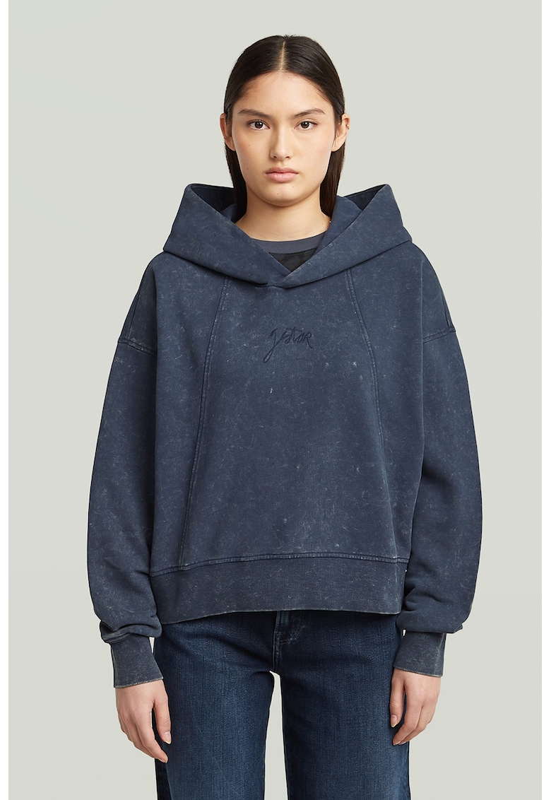 Памучно худи със свободна кройка G-STAR