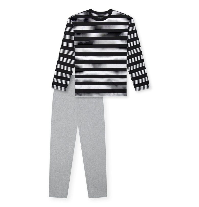 Пижама с раирана горна част Schiesser