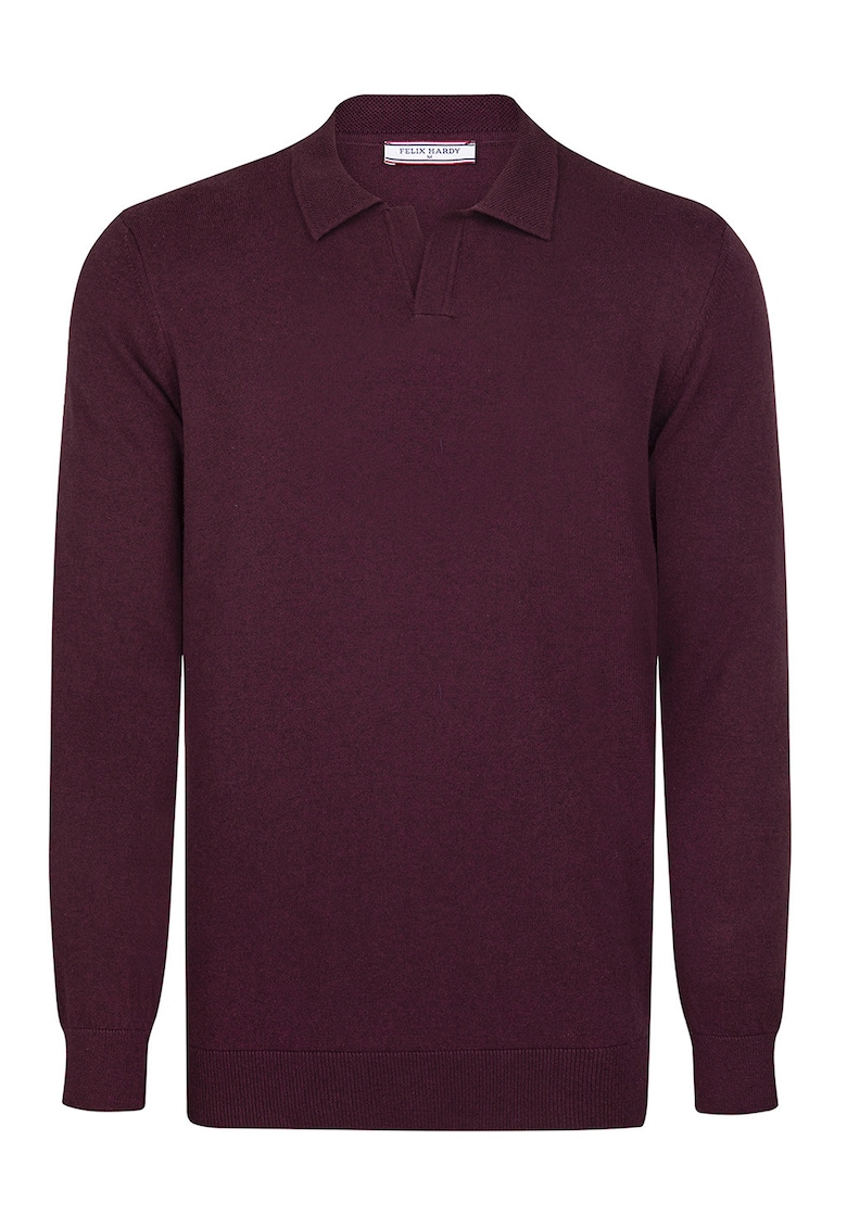 Плетен пуловер с яка Felix Hardy
