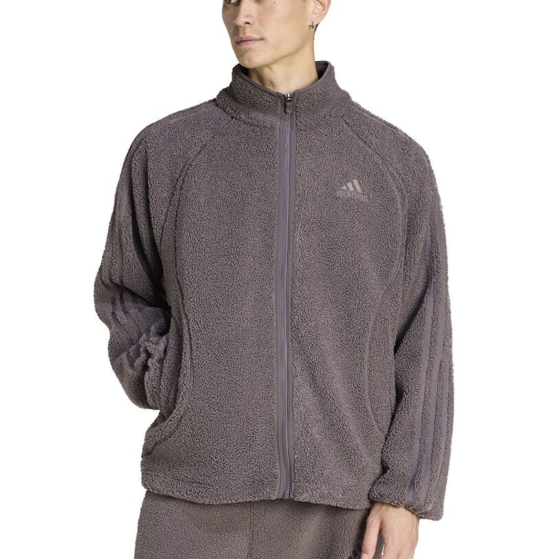 Плюшен суитшърт с джобове adidas Originals