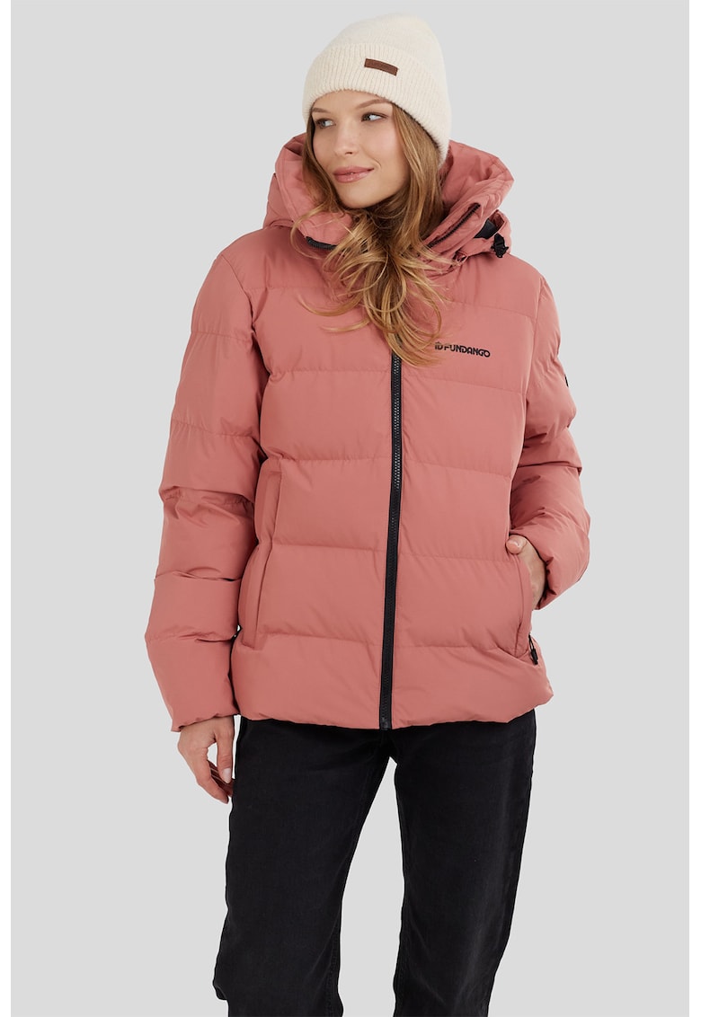 Подплатено зимно яке Amber с отделяща се качулка Fundango