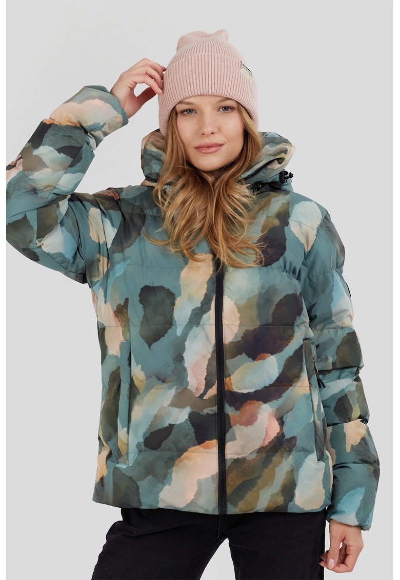 Подплатено зимно яке Amber с отделяща се качулка Fundango