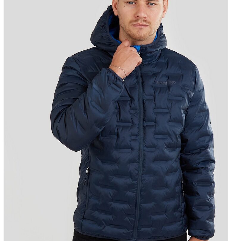 Подплатено зимно яке Smoke с качулка Fundango