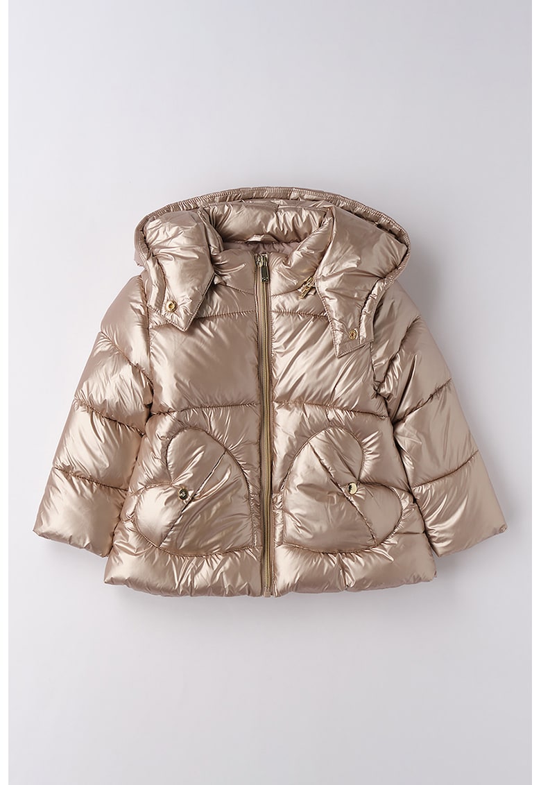 Подплатено зимно яке с бляскав ефект Sarabanda