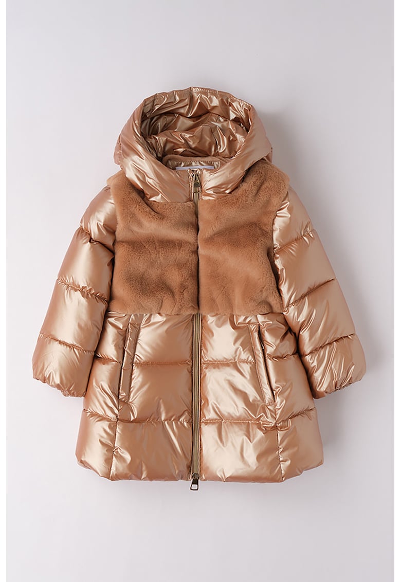 Подплатено зимно яке с две материи IDO