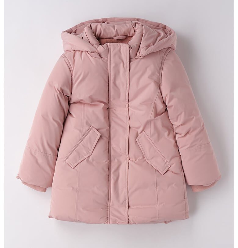 Подплатено зимно яке с качулка IDO