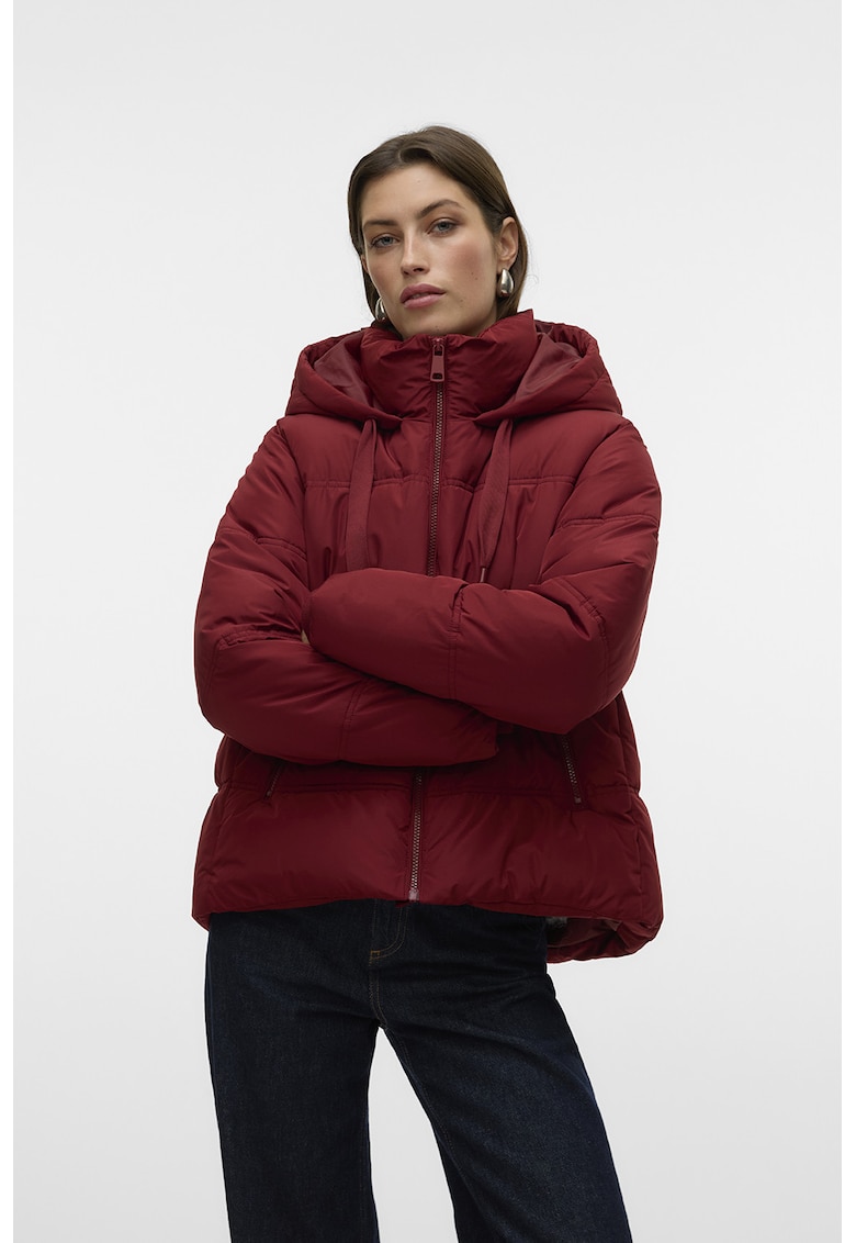 Подплатено зимно яке с регулируема качулка Vero Moda