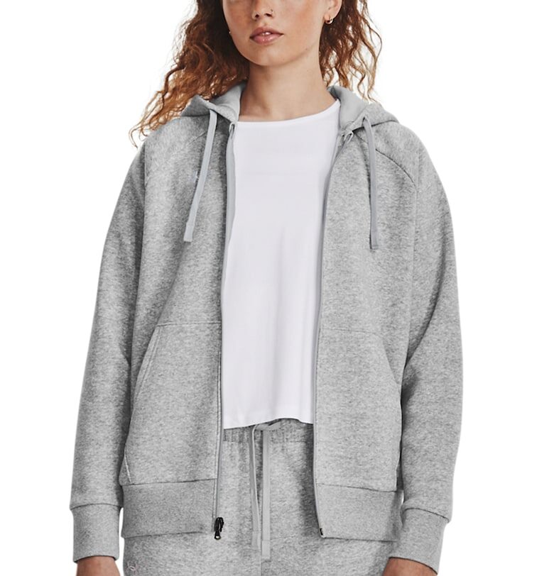 Поларено фитнес худи Rival с цип Under Armour