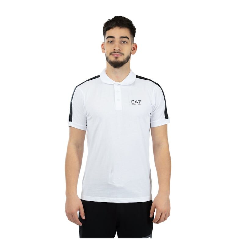 Поло тениска Emporio Armani  Train Logo Series M Tape Polo CO 3DPF23PJ02Z01100 EA7