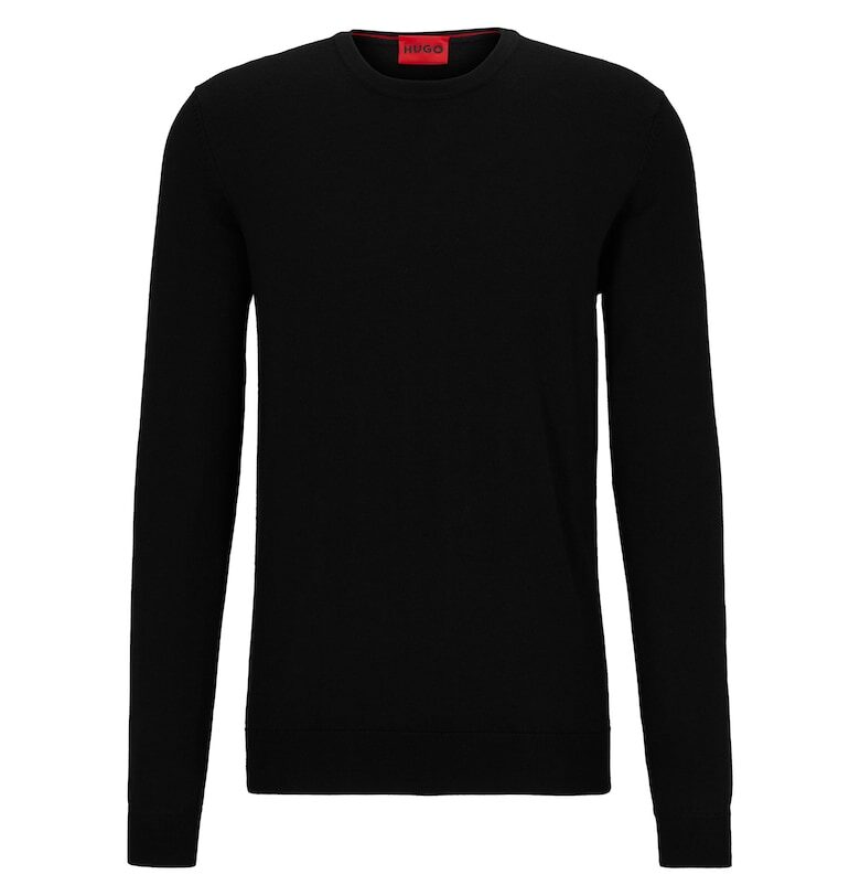 Пуловер San Cedric 15977 от необработена вълна HUGO