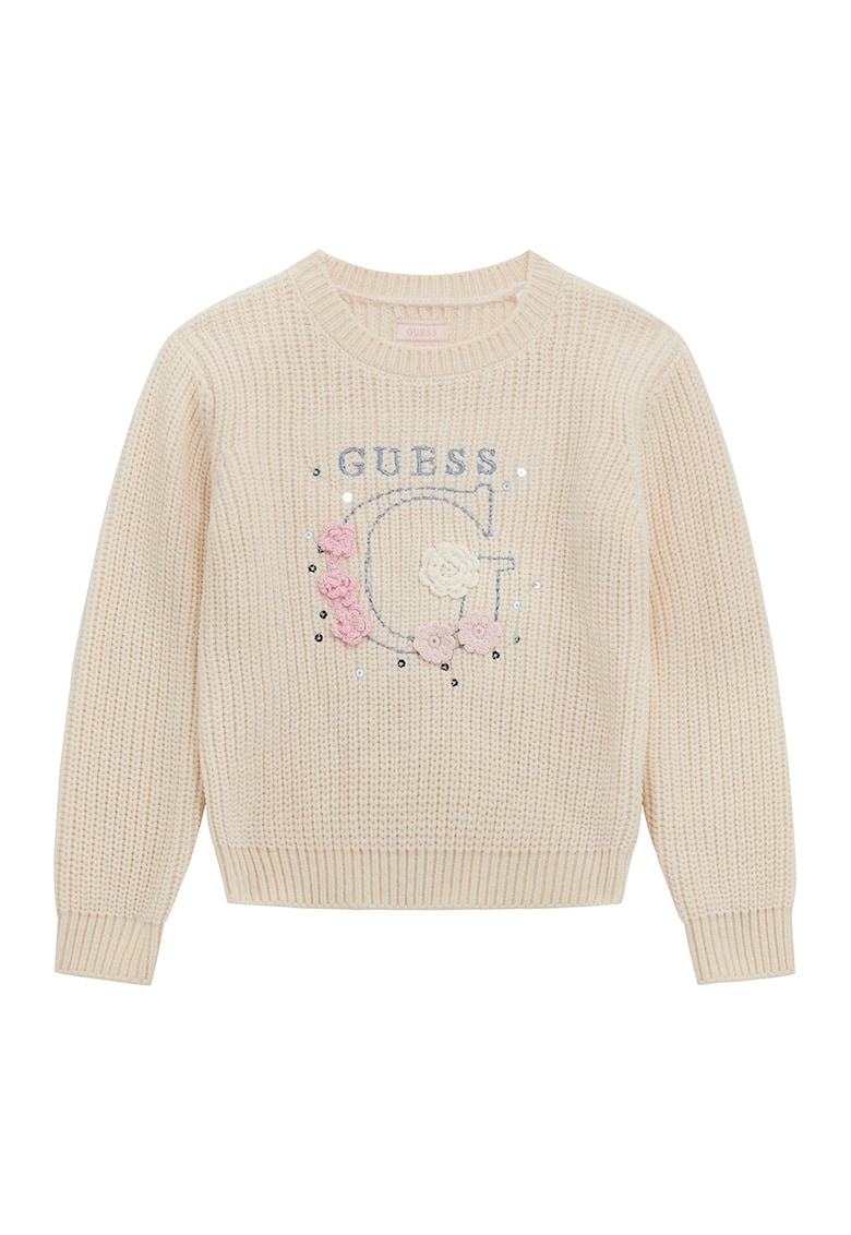 Пуловер с бродирано лого GUESS KIDS