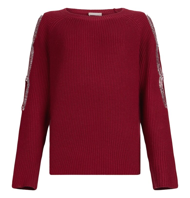 Пуловер с вълна и отвори Liu Jo