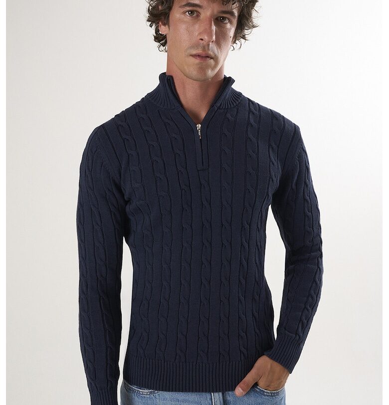 Пуловер с къс цип Felix Hardy