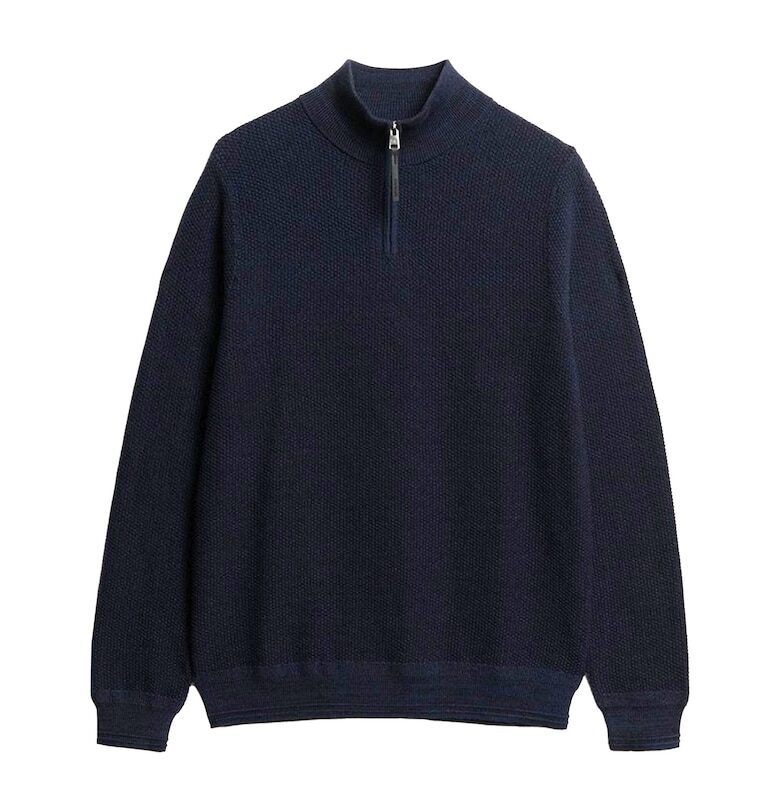 Пуловер с къс цип Superdry  Co