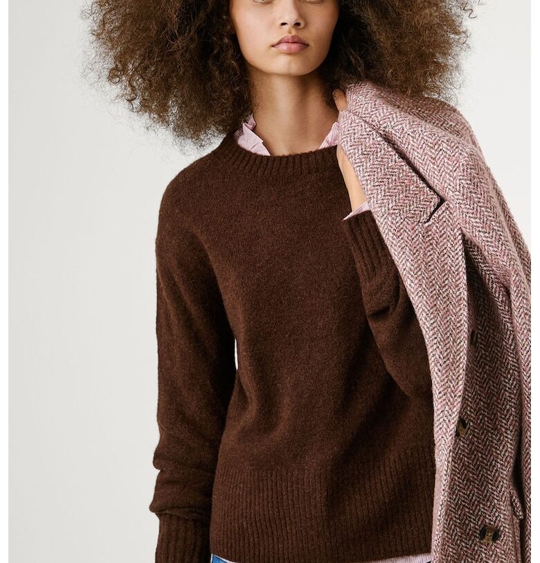 Пуловер с цепка Pepe Jeans London