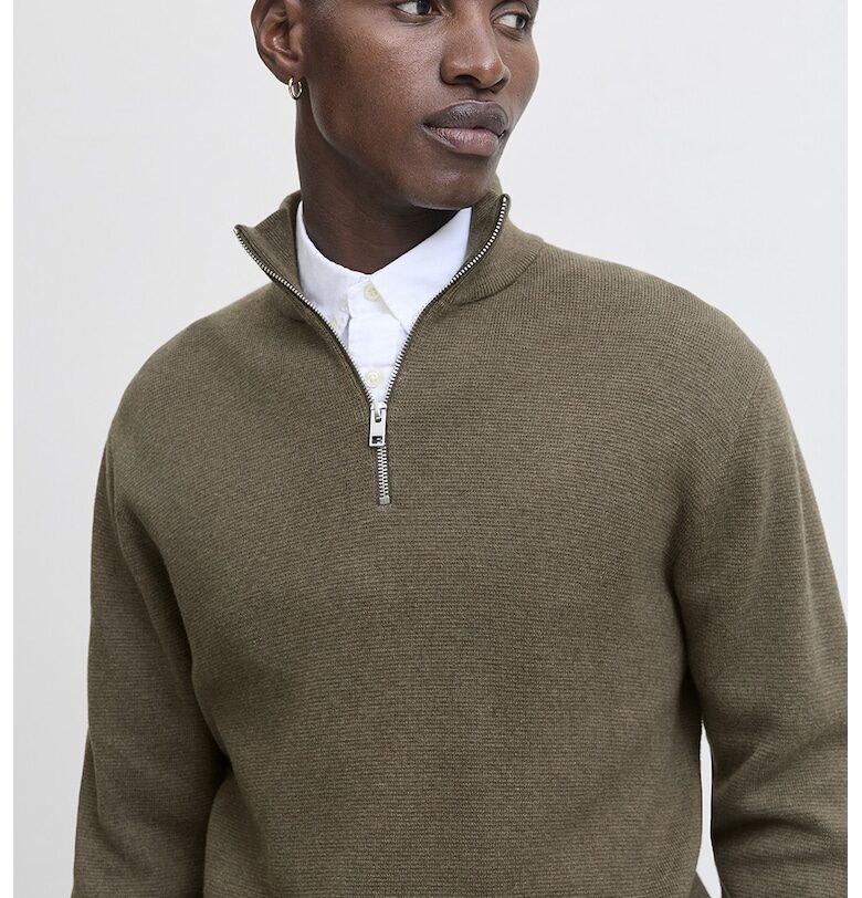 Пуловер с цип Jack  Jones