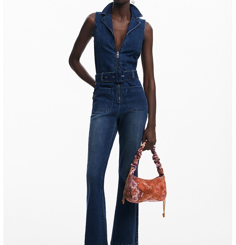 Разкроен гащеризон без ръкави DESIGUAL