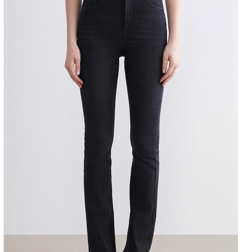 Разкроени дънки с висока талия LC WAIKIKI