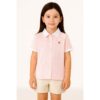 Раирана риза с къси ръкави и класическа яка BALOU
